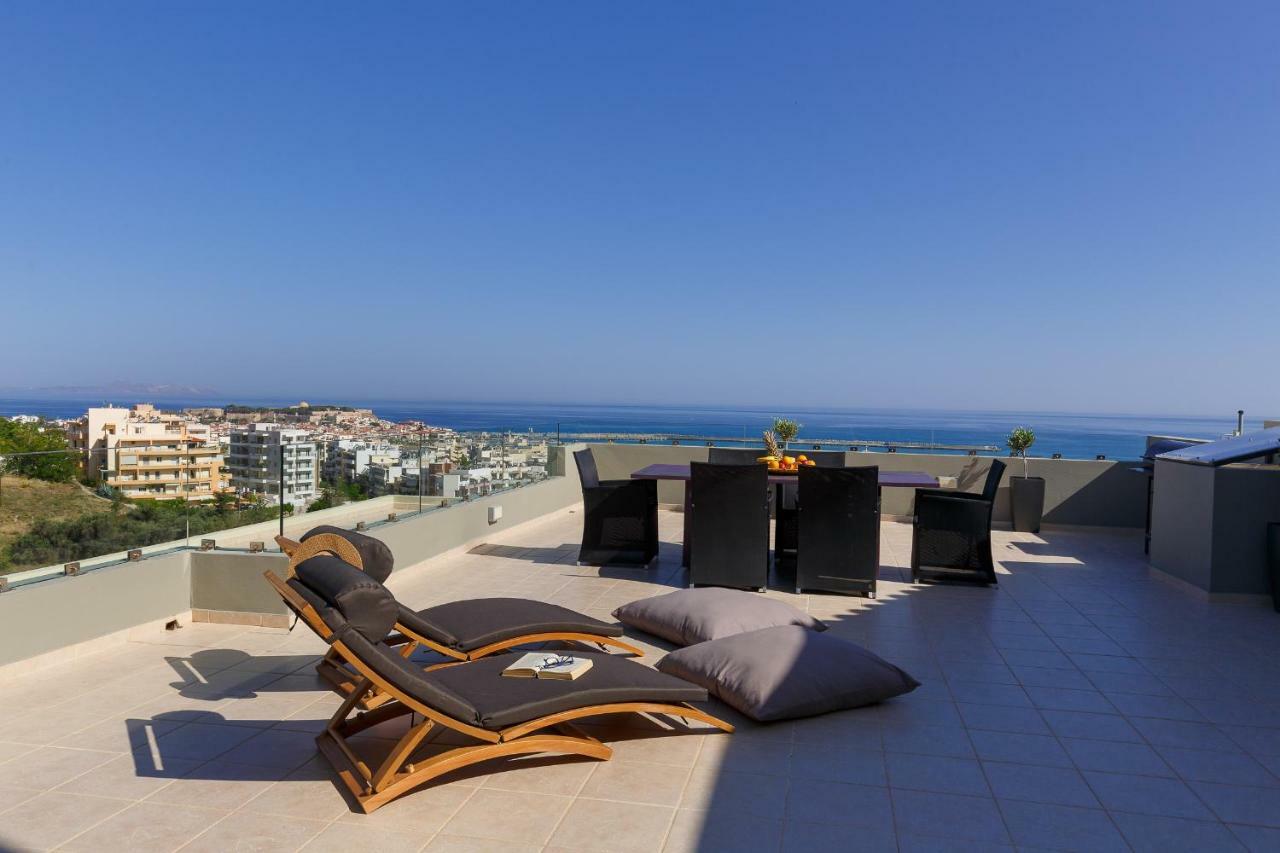 Stelios Penthouse Apartment Ретимно Екстериор снимка