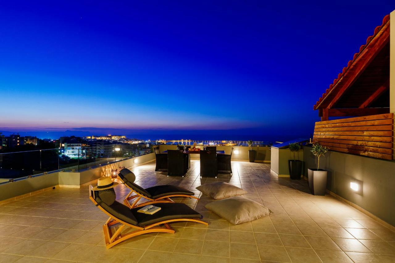 Stelios Penthouse Apartment Ретимно Екстериор снимка