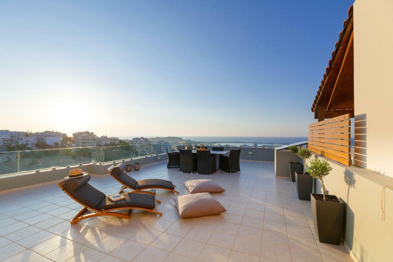 Stelios Penthouse Apartment Ретимно Екстериор снимка