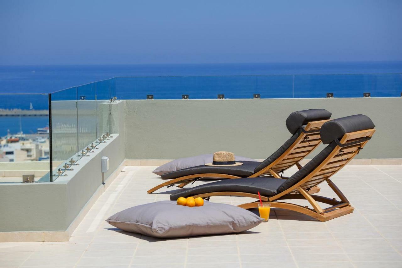 Stelios Penthouse Apartment Ретимно Екстериор снимка