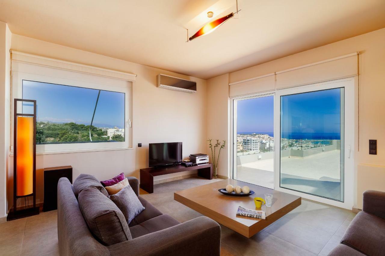 Stelios Penthouse Apartment Ретимно Екстериор снимка