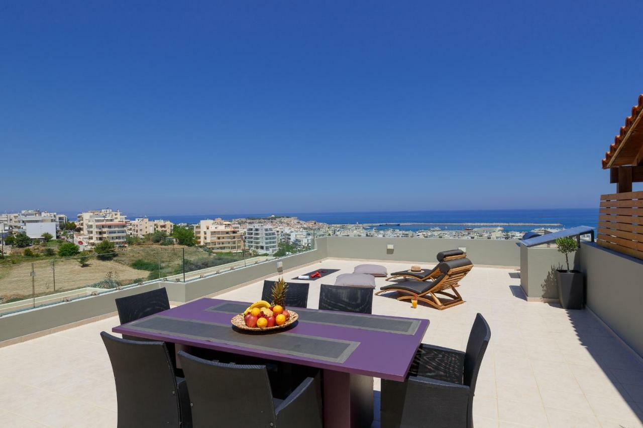 Stelios Penthouse Apartment Ретимно Екстериор снимка